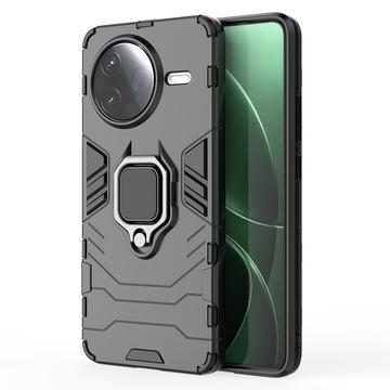 Xiaomi Redmi K80/Poco F7 Pro Funda Híbrida con Soporte de Anillo