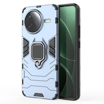 Xiaomi Redmi K80/Poco F7 Pro Funda Híbrida con Soporte de Anillo - Azul