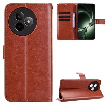 Xiaomi Redmi K80 Ultra Funda de cartera con soporte - Marrón