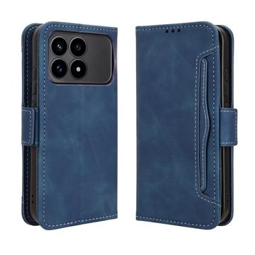 Funda tipo billetera con tarjetero para Xiaomi Redmi K90/Poco F8 Pro - Azul