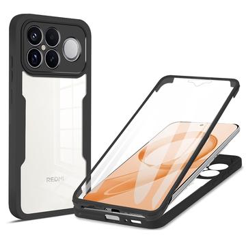 Carcasa de Protección 360 para Xiaomi Redmi K90 Pro Max - Negro / Claro