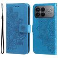 Funda Mandala Series para Xiaomi Redmi K90 Pro Max/Poco F8 Ultra - Estilo Cartera - Azul