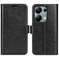 Funda con Cierre Magnético para Xiaomi Redmi Note 13 Pro 4G/Poco M6 Pro - Estilo Cartera - Negro