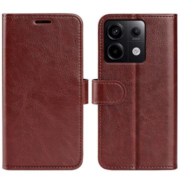 Funda con Cierre Magnético para Xiaomi Redmi Note 13 Pro - Estilo Cartera - Marrón