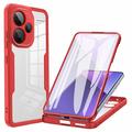 Carcasa de Protección 360 para Xiaomi Redmi Note 13 Pro+ - Rojo / Claro