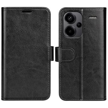 Funda con Cierre Magnético para Xiaomi Redmi Note 13 Pro+ - Estilo Cartera - Negro