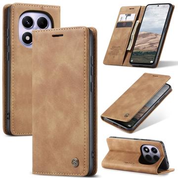 Funda Caseme Serie 013 para Xiaomi Redmi Note 14 Pro 4G - Estilo Cartera - Marrón
