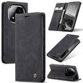 Funda Caseme Serie 013 para Xiaomi Redmi Note 14 Pro 5G/14 Pro+ 5G/Poco X7 - Estilo Cartera - Negro