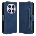 Funda tipo billetera con tarjetero para Xiaomi Redmi Note 14 Pro 5G/14 Pro+ 5G/Poco X7 - Azul