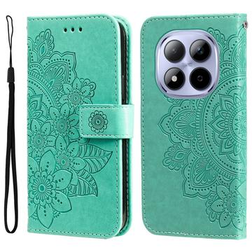Funda Mandala Series para Xiaomi Redmi Note 15 Pro 5G - Estilo Cartera - Verde
