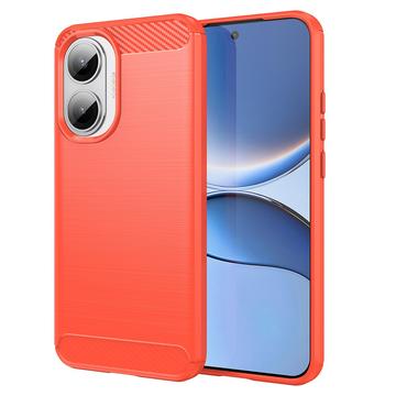 Carcasa de TPU Brushed para Xiaomi Redmi Turbo 4 Pro - Fibra de Carbono