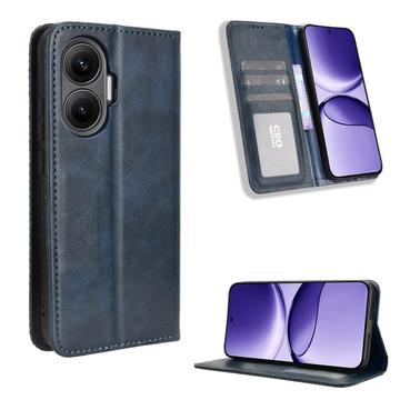 Funda con Cierre Magnético Retro para Xiaomi Redmi Turbo 4 Pro - Estilo Cartera - Azul