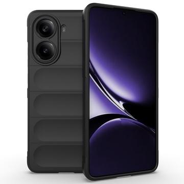 Carcasa de TPU Rugged para Xiaomi Redmi Turbo 4/Poco X7 Pro - Negro