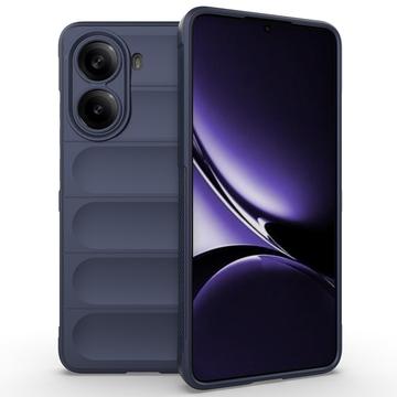 Carcasa de TPU Rugged para Xiaomi Redmi Turbo 4/Poco X7 Pro - Azul Oscuro