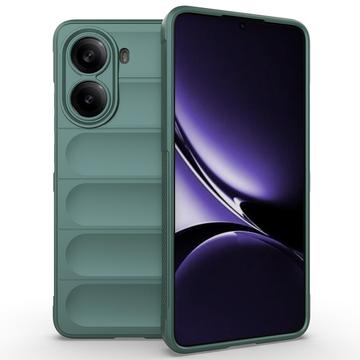 Carcasa de TPU Rugged para Xiaomi Redmi Turbo 4/Poco X7 Pro - Verde