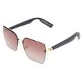 Gafas inteligentes Y10 con Bluetooth 5.3, micrófono y protección UV - Negro