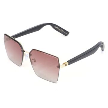Gafas inteligentes Y10 con Bluetooth 5.3, micrófono y protección UV - Negro