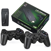Stick HDMI para videojuegos Y3 Lite con dos mandos inalámbricos de 2.4G, 3000 juegos integrados, 32G