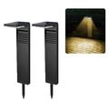 YH0801 Luz Solar de Jardín - 2 Pcs. - Luz cálida
