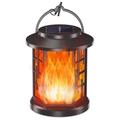 YY-91008B Farol solar colgante con efecto de llama parpadeante