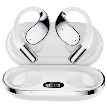 YYK-Q39 Auriculares deportivos Bluetooth 5.4 de oreja abierta - Blanco