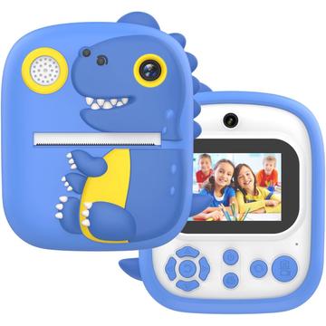 Cámara para niños con impresión instantánea YYTech P3 T-Rex - Azul
