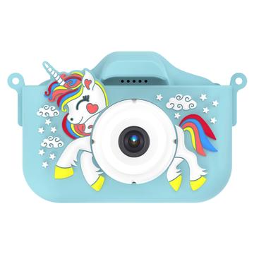Cámara infantil Unicorn con tarjeta de memoria de 32GB y lector de tarjetas