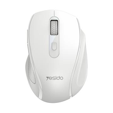 Yesido KB45 Ratón inalámbrico silencioso 2.4G de 6 botones - Blanco