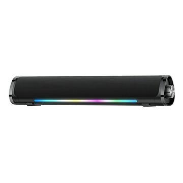 Yesido YSW27 Altavoz inalámbrico / Amplificador de sistema de audio con luz ambiental - Negro
