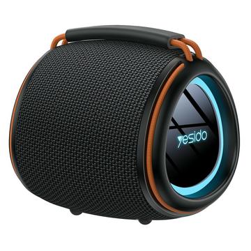 Yesido YSW40 Altavoz Bluetooth Portátil con Subwoofer 8W - Negro