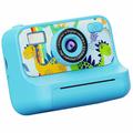 Mini cámara instantánea para niños Z12 con tarjeta de memoria de 32GB - Azul