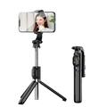 Z8 Bluetooth Selfie Stick Trípode con mando a distancia desmontable - Negro