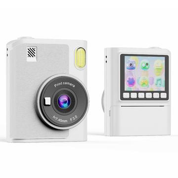 Z900 Kids Cámara de impresión instantánea con filtros creativos y tarjeta de memoria de 32GB - Blanco