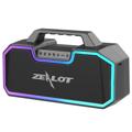 Altavoz Bluetooth Portátil Zealot S57 con Luz de Colores