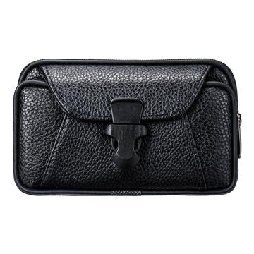 Funda Horizontal Universal Bolsillo con Cremallera Doble - Negro