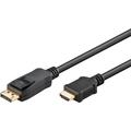 Adaptador de cable para DisplayPort a HDMI™ chapado en oro