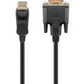 Cable adaptador para DisplayPort/DVI-D chapado en oro