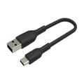 Belkin BOOST CHARGE Cable USB-A / Tipo-C - 15cm - Negro