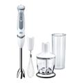 Braun Minipimer 5 Vario MQ 5235 WH Batidora de mano Función turbo - Blanco / gris