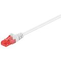 Cable de Red RJ45 U/UTP CAT 6 Goobay - 0.25m - Blanco