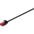 Cable de Red Delgado RJ45 U/UTP CAT 6 Goobay - 10m - Negro