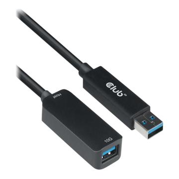 Cable alargador USB 3.2 Gen 2 Club 3D - 5m - Negro