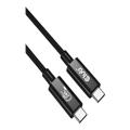Club 3D USB4 Gen2x2 Cable USB Type-C - 2m - Negro