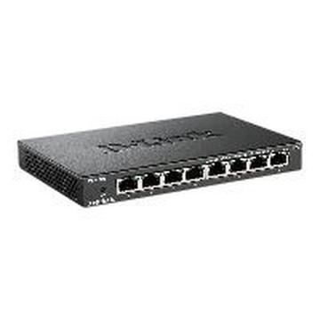 Conmutador Escritorio Administrado Ethernet Rápida 8 Puertos D-Link DES 108 - Negro