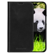 Funda tipo billetera de cuero dbramante1928 Lynge MagSafe 2 en 1 para iPhone 16e - Negro