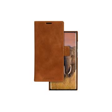 Funda de Cuero dbramante1928 Lynge para Samsung Galaxy S24 Ultra - Estilo Cartera - Marrón