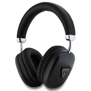 Auriculares inalámbricos Guess Saffiano Triangle Logo - Negro