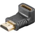 Adaptador HDMI™-vinkel, Guldpläterad