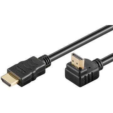 Cable HDMI™ de 90° de alta velocidad con Ethernet