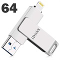 Emtec T250B OTG USB 2.0 / MicroUSB Flash Drive - ECMMD32GT252B - 32GB